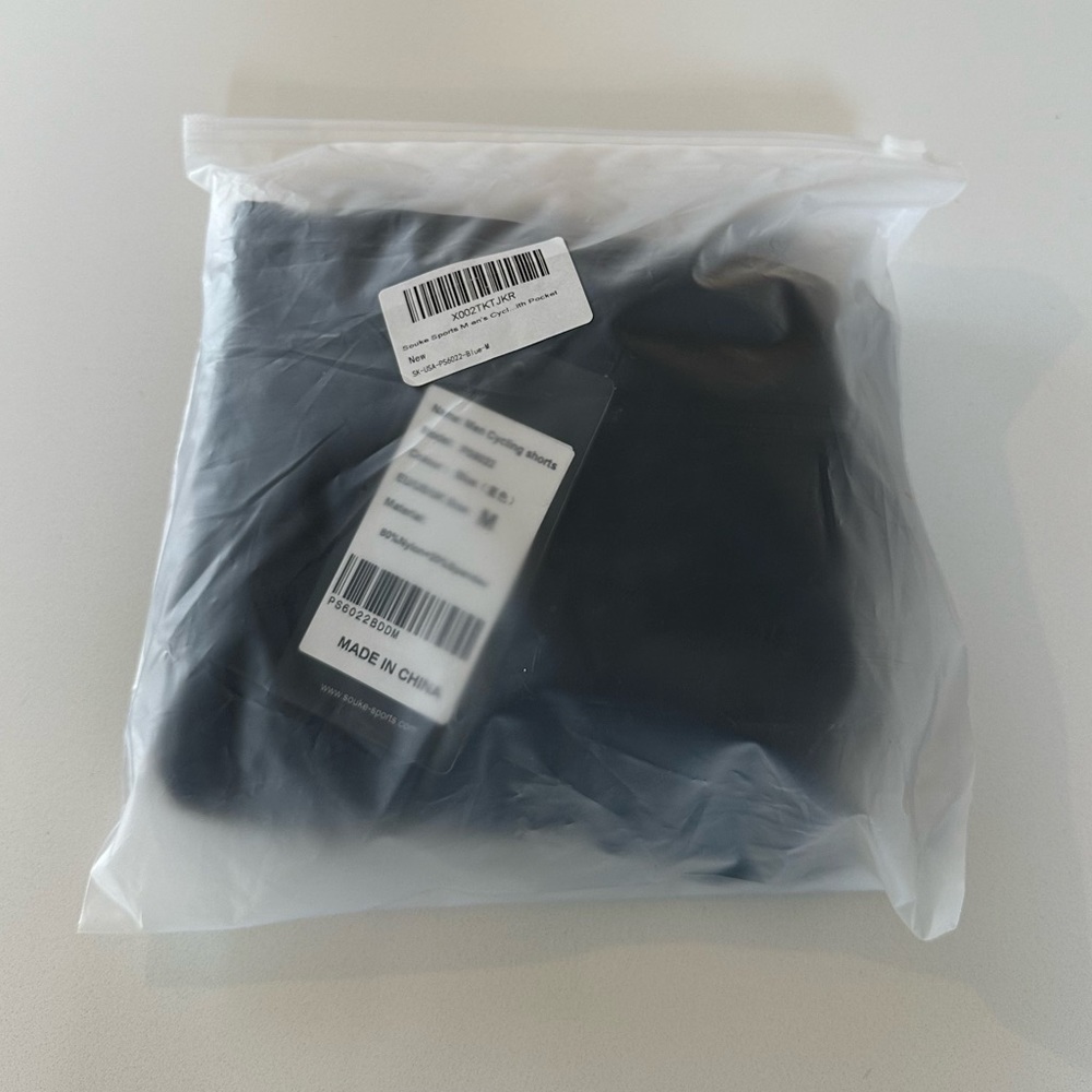 NWT Men’s Souke Sports Cycling Shorts Size Medium - Picture 9 of 9
